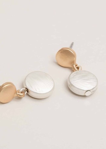 Phase Eight Circle Drop Jewellery Metal Canada | WIPLCU-623